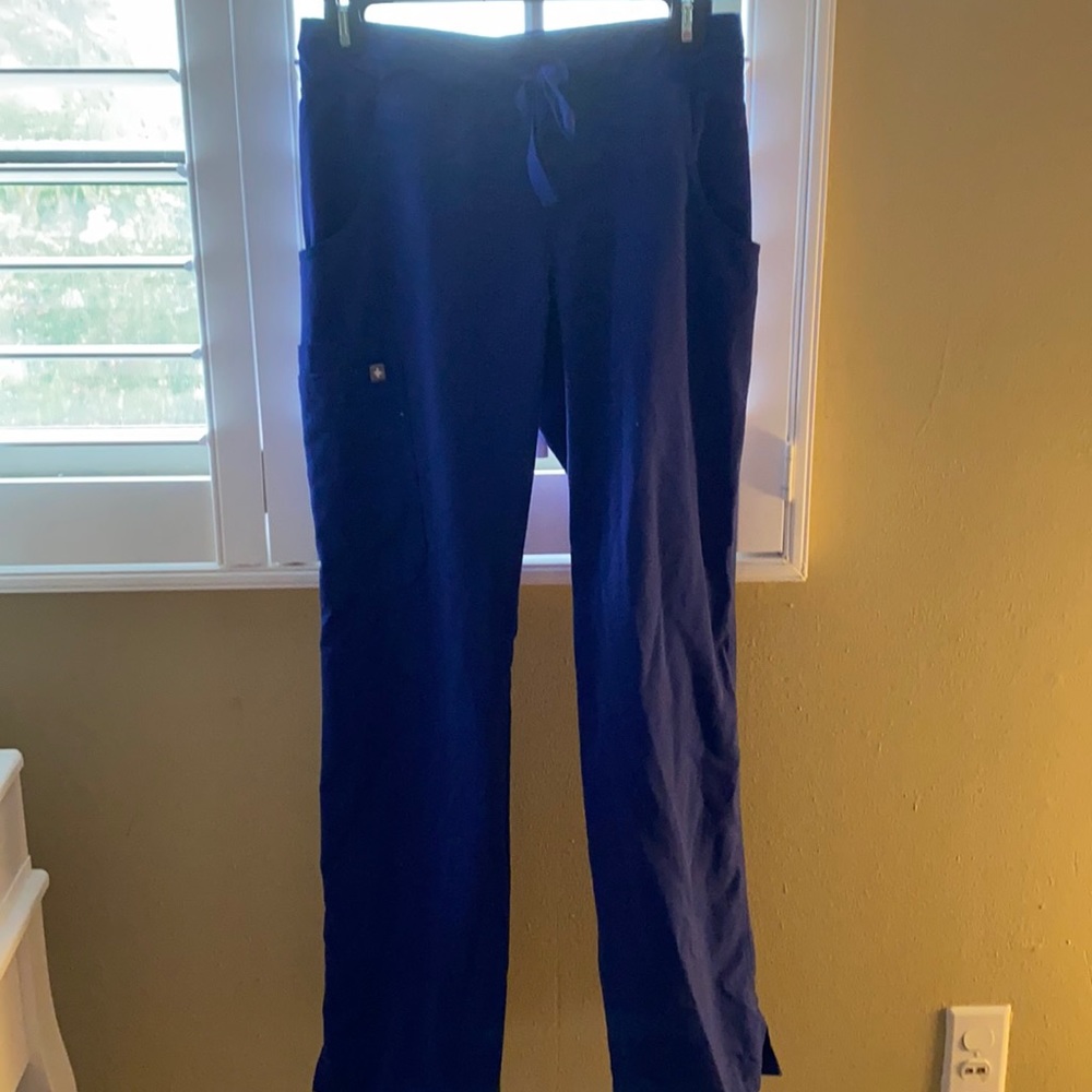 Figs Cargo Pants in Galaxy Blue- XS